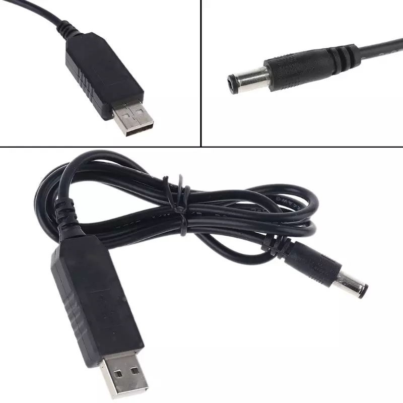 USB DC 5V bis DC 12V Step Up Kabel modul USB Power Boost Line Step Up Modul  Konverter Adapter kabel 3.5*1,35mm Stecker - AliExpress