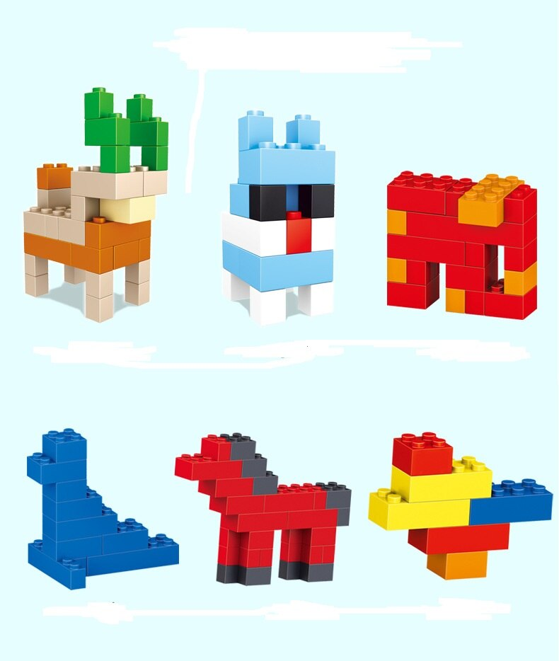 Building Blocks Compatible Legoings figures DIY Creative Bricks Bulk Model Figures Educational Kids Toys Compatible