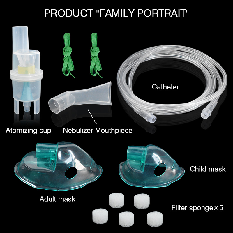Calee Inhaler Set Soft Tube Inhaler Catheter Nebulizer Cup Adult Kid ...