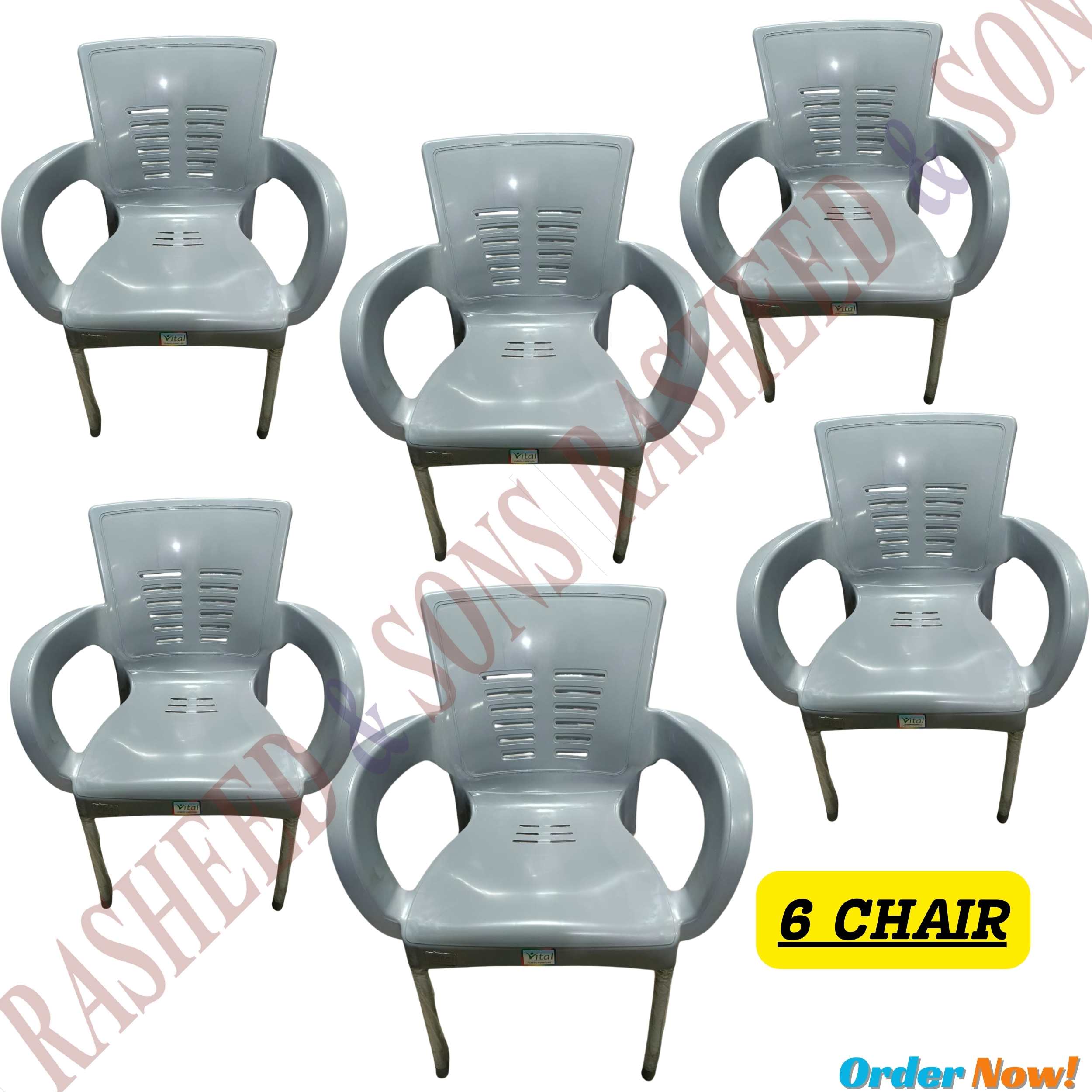 Relaxo High-Back Plastic Lounge Chair – Durable Indoor and Outdoor Seating with Ergonomic Design Plastic Chair Dining Chiar Outdoor Chair