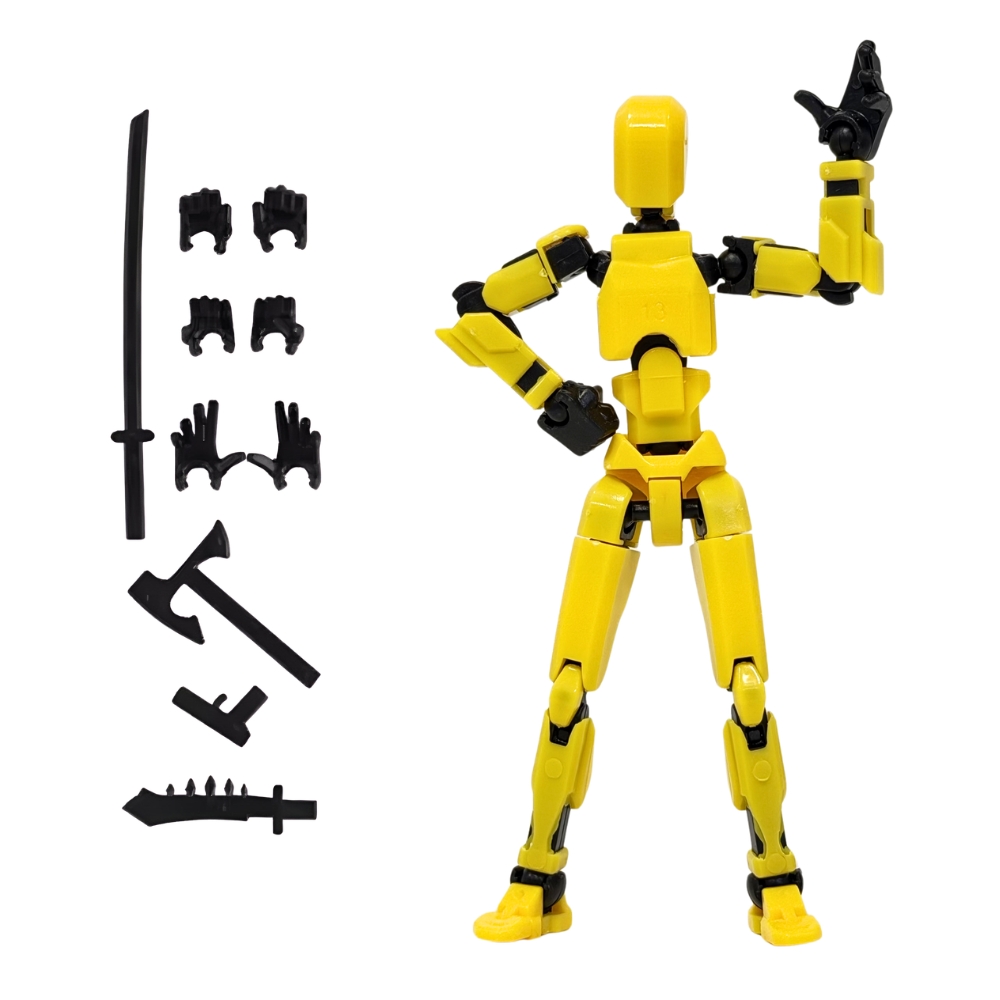 Dummy 13 Multi-Jointed Movable Robot - Mannequin Dummy, Action Figure