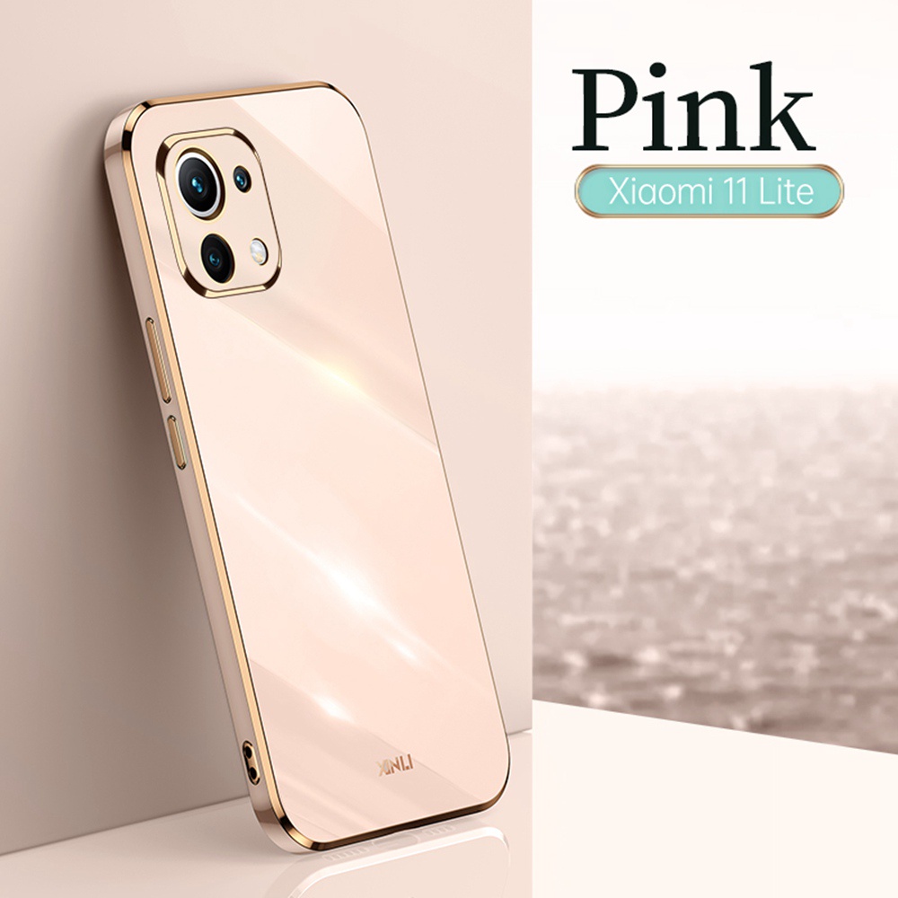 GOGME Custodia per Xiaomi Mi 11 Lite 5G / 4G / 11 Lite 5G NE, Smart View Specchio