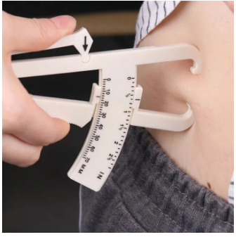Body Fat Caliper for Body Skinfold Calipers for Accurately Measuring BMI Skin Fold Fitness and Weight Loss