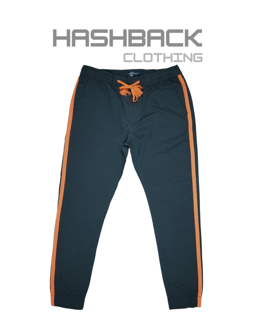 Hashback Black Trouser for Men - Stretchable Jogger Pant Breathable Fabric