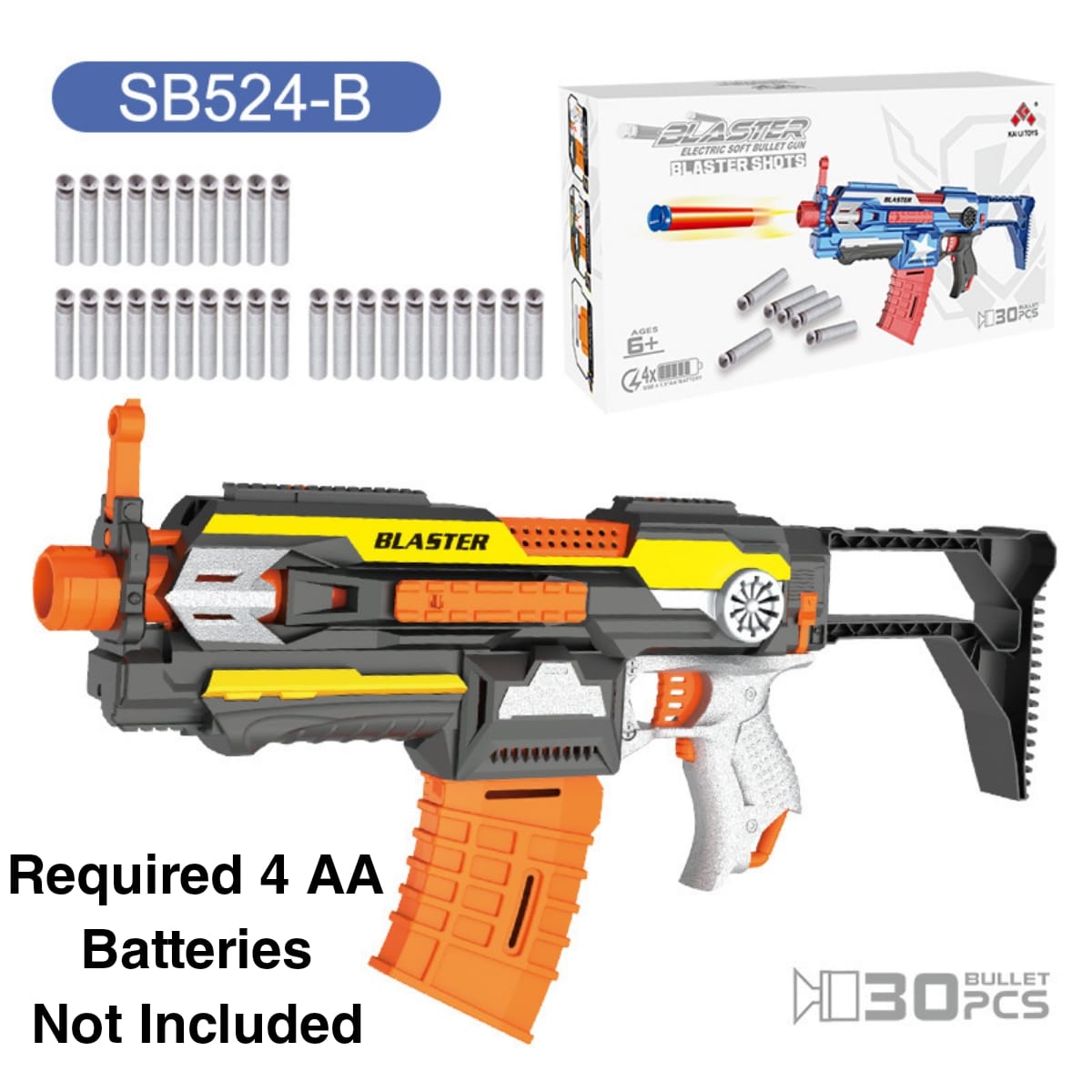 Nerf Soft Darts Electric Toy Gun Blaster Gun Daraz.pk