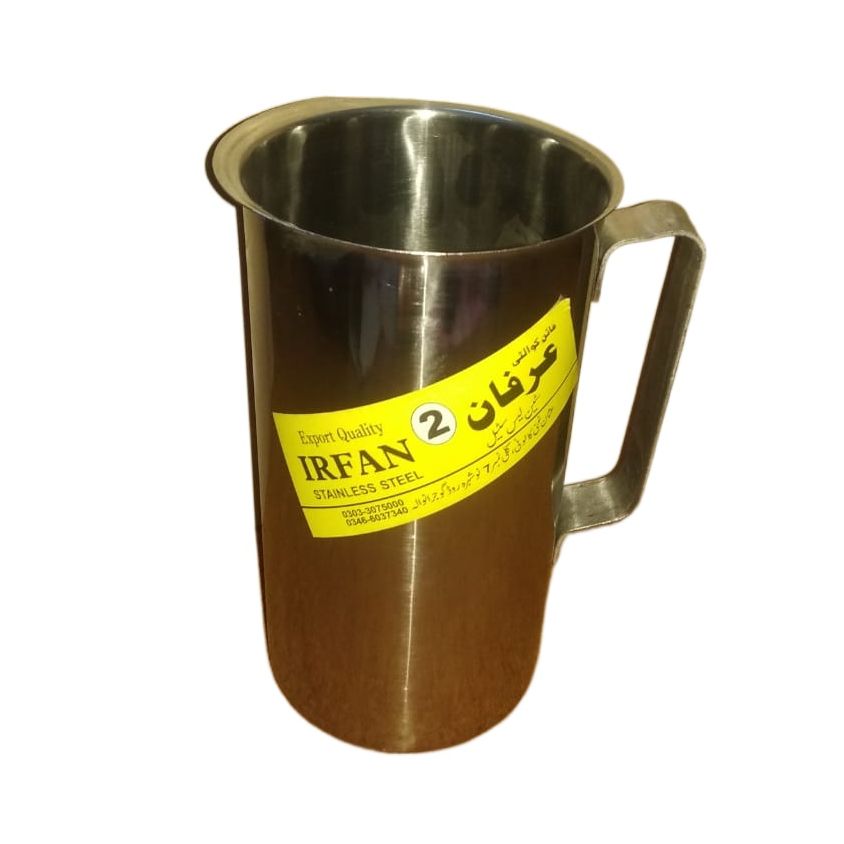Rust Water Jug Water Serving Jug Stainless Steel Rust Free 2 liters | Daraz.pk