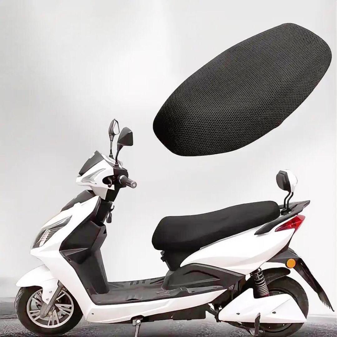 Universal Mesh Seat Cover for Electric Scooter EV Bikes Breathable Anti-Heat Cushion Comfortable Ride Protector