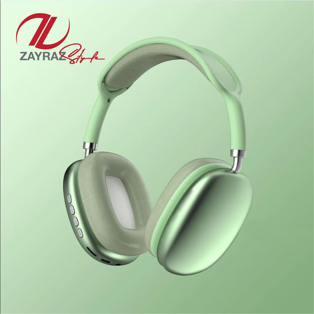 P47 Wireless Headphones, P47 Bluetooth Foldable Headset with Microphone Support FM Radio TF for PC TV Smart Phones & Tablets Etc