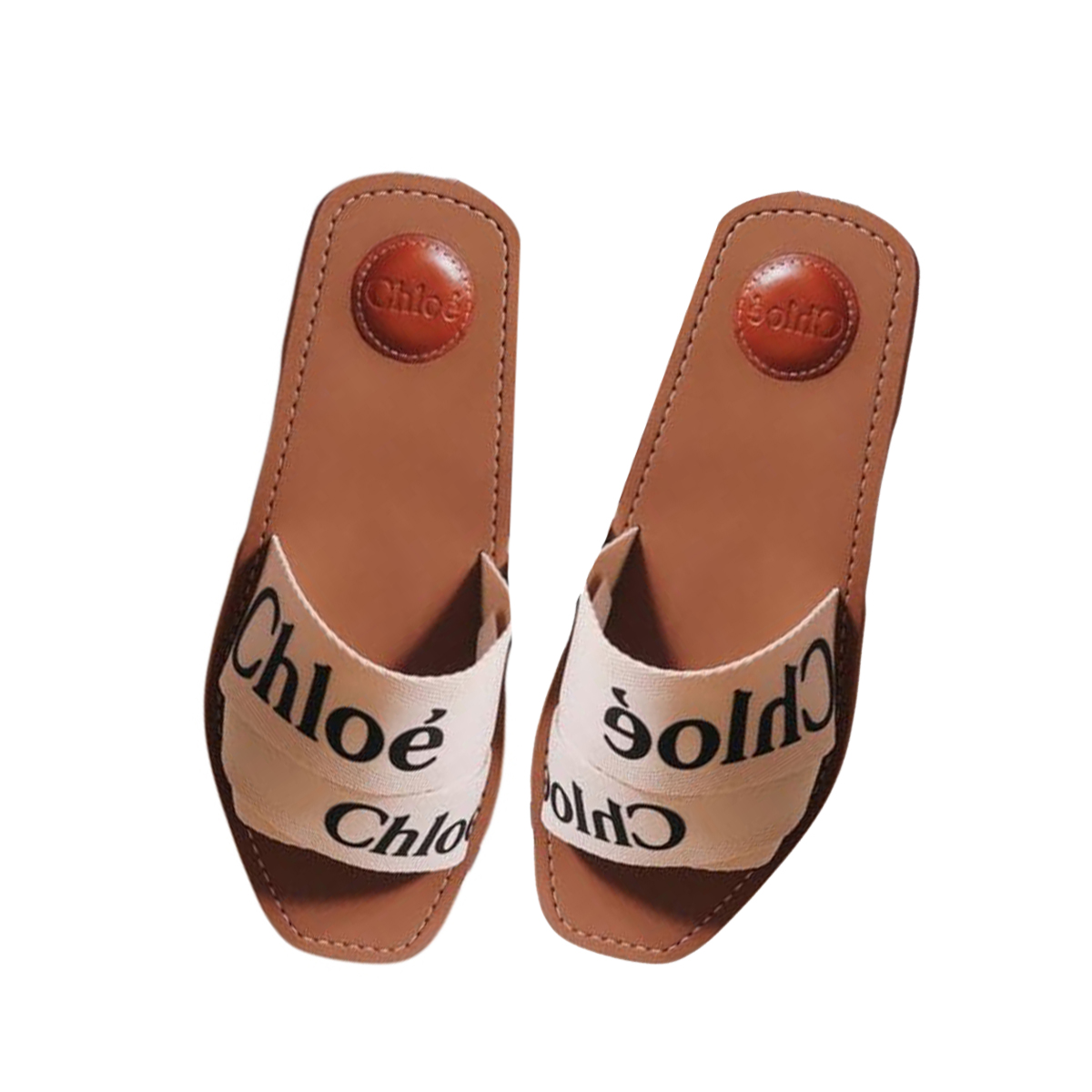 Chloe Woody Sandals Slippers Chloe Flat Sandals