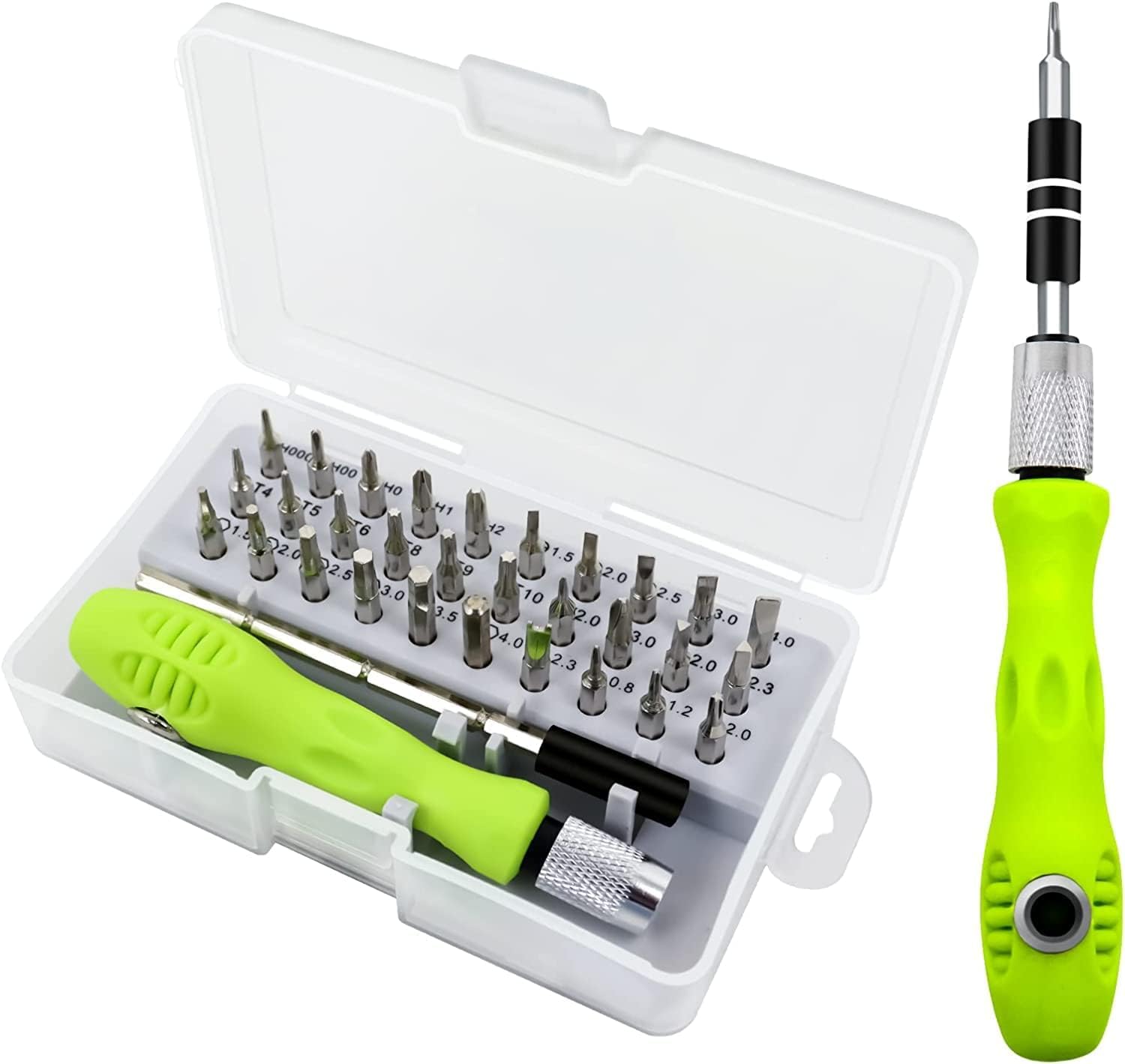 Electronic Spices 32 In 1 Screwdriver Tool Set Tool Kit For Mobile, Laptop Repairing & Repair Tool Kit - Multicolour
