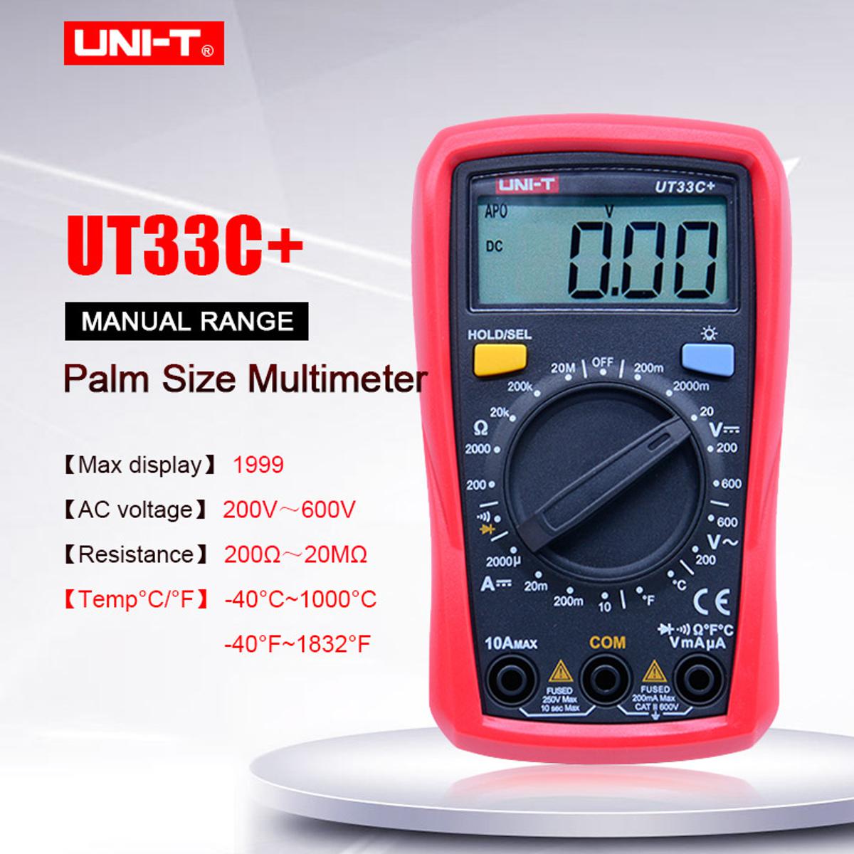 UT33C+ Palm Size Multimeter Daraz.pk
