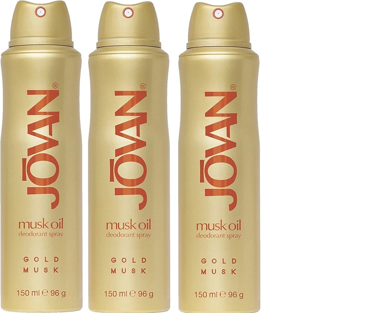 Jovan Gold Musk Deodorant Body Spray