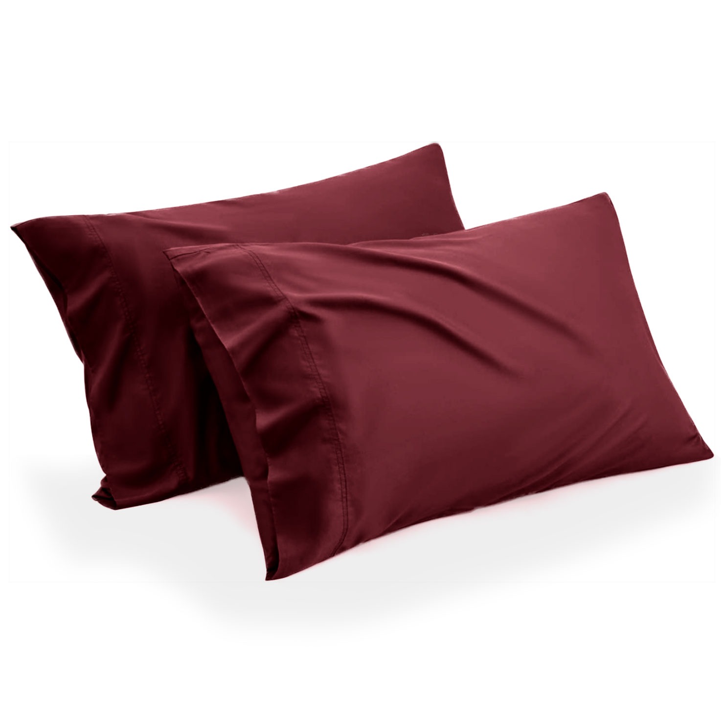Fast Forward Pillow Cases Pack of 2 Queen Size Pillowcases - Soft Brushed Microfiber with Envelope Closure, Shrinkage & Fade Resistant