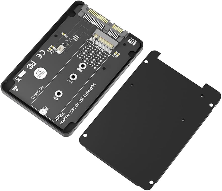 M.2 NGFF TO SATA Adapter M.2 NGFF Convert TO 2.5" SATA SSD Card B Key for 2230-2280 M2 SSD