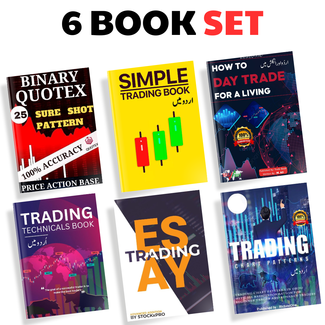 Pack Of 6 Trading Book Set Basic To Advance Level - Crypto Trading Book ...