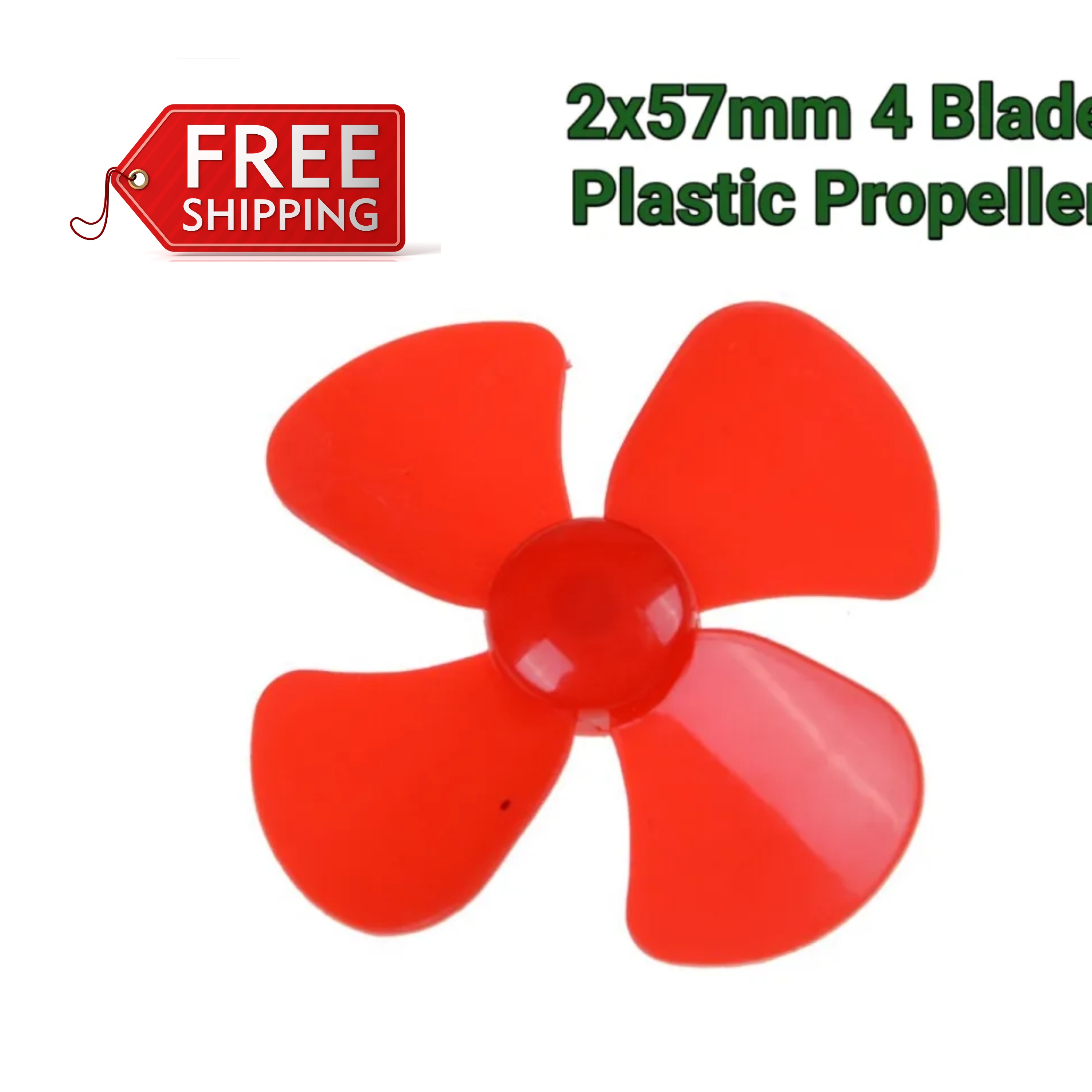 2/3PCS 3/4/7-Blade Plastic Propellers for Mini Fan & DIY Projects
