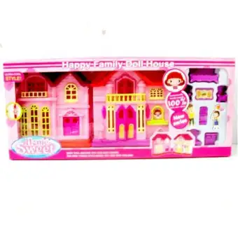 beautiful doll house set