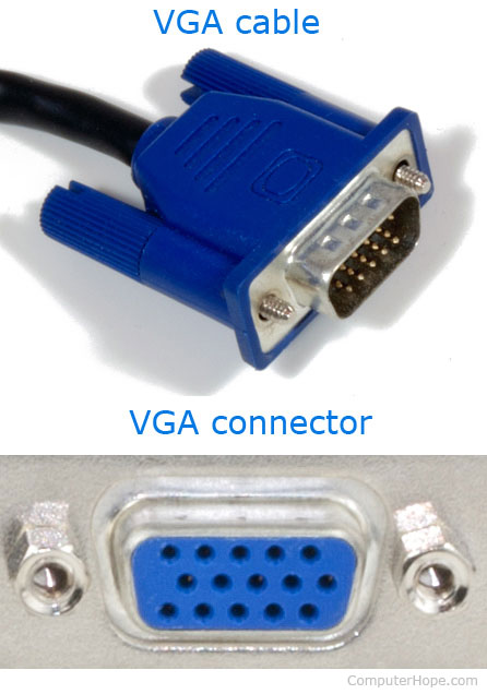VGA Cable 1.5 Meter 15-Pin Male to Male PC, Monitor, LCD, LED