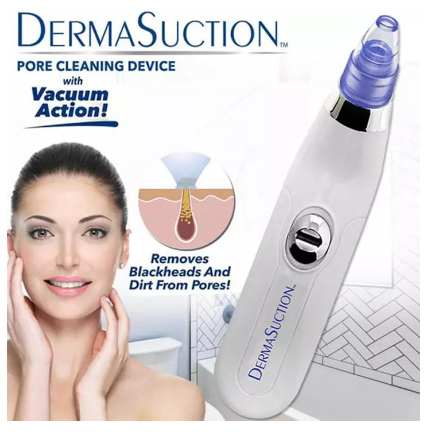 5 in 1 Electric Blackhead Remover Vacuum Suction Machine | Facial Pore Cleaner Acne Oil Extractor Tool | Rechargeable Face Cleansing Device for Women Men | Skin Care Beauty Tool