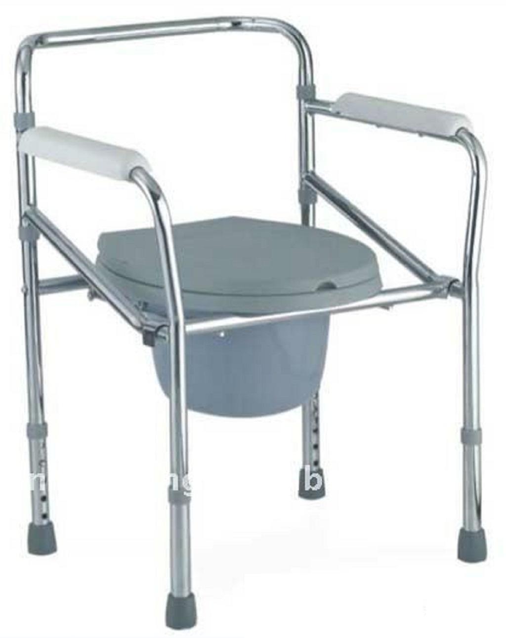 Imported Height Adjustable Toilet Commode Chair Folding | Daraz.pk