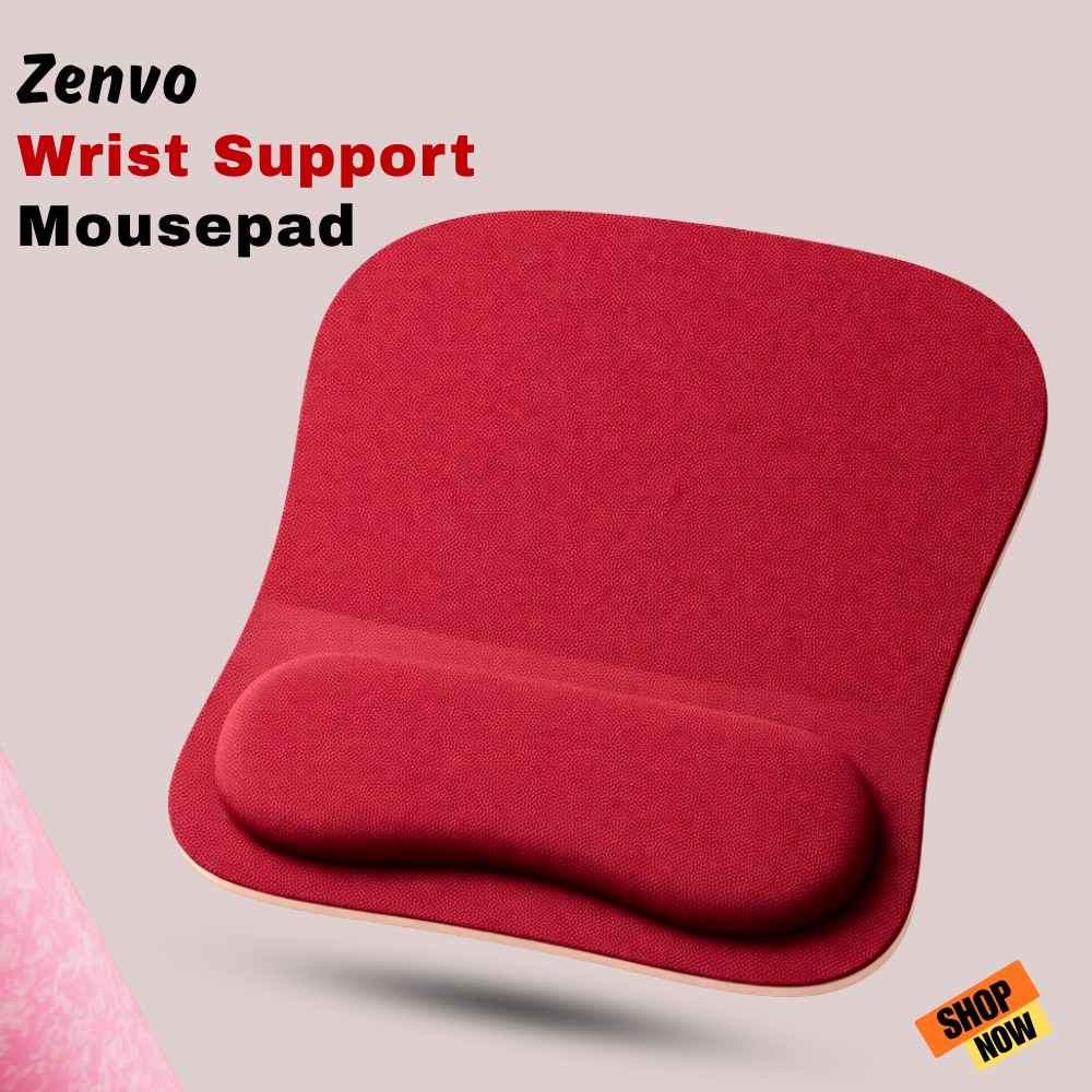 Small Size Gaming Mousepad with Wrist Rest – Non Slip Waterproof Mouse Pad for PC & Laptop | Anti Slip Computer Mouse Mat with Hand Rest | Office Gaming Mouse Pad price in Pakistan