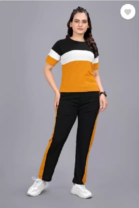 Women's Colorblock Track Suit Set 1242