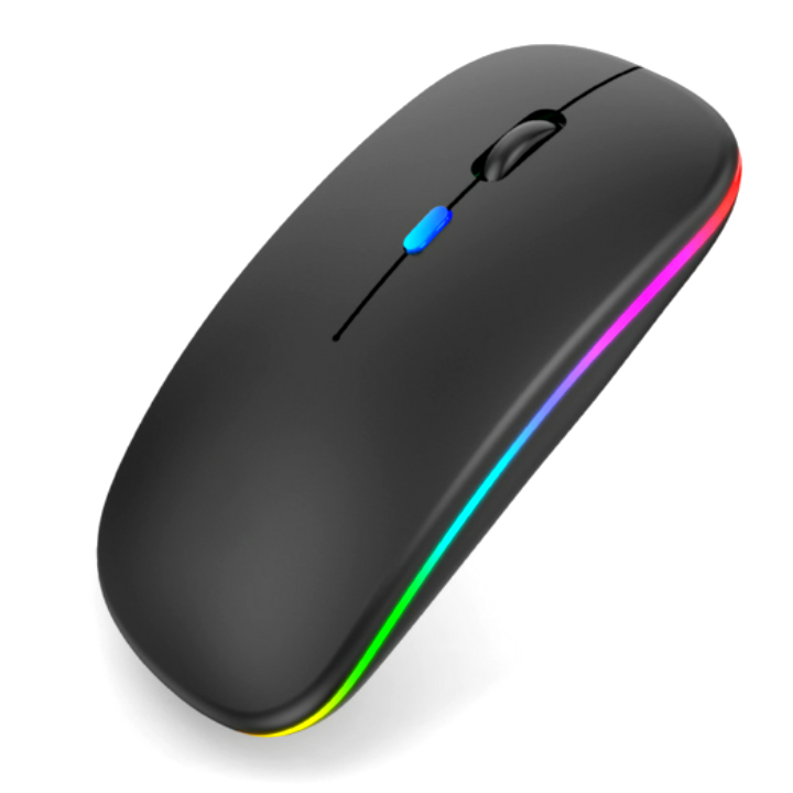 Wireless Mouse RGB Rechargeable Mice Wireless Computer Mause LED Backlit Ergonomic Gaming Mouse For Laptop PC