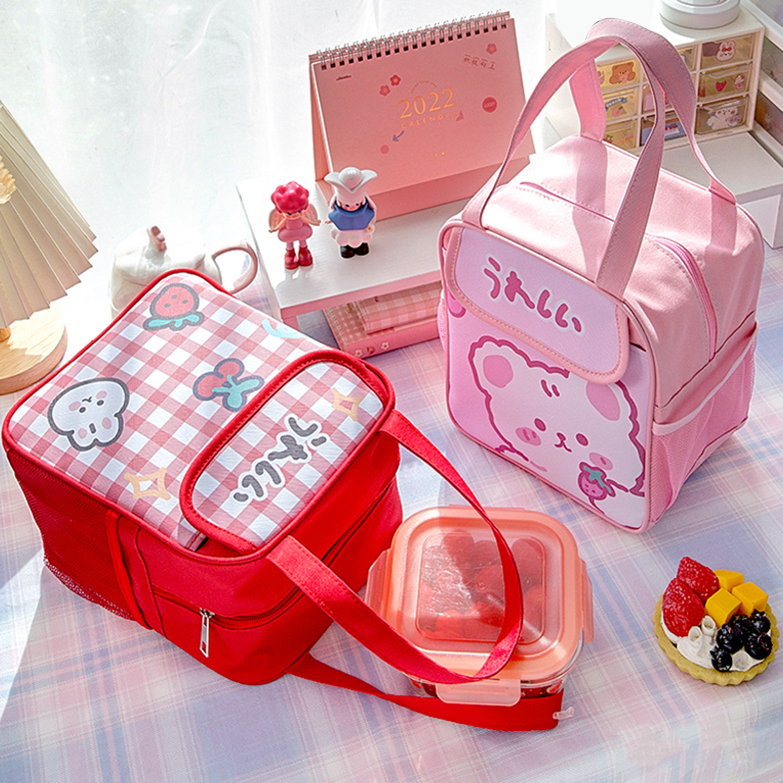 Lunch Container Leak-Proof Beach Picnic Thermal Lunch Box Bag