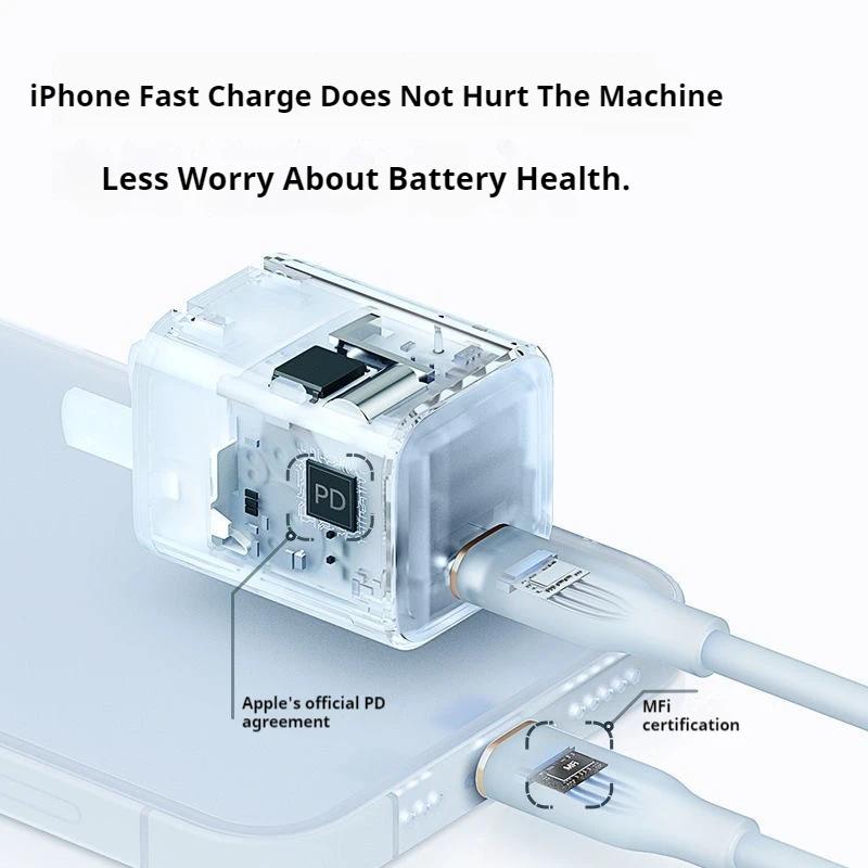 Original Anker 30W nano 511 GaN Charger PPS QC3.0 Quick PD Charge 10\9 condition PD 3.0 Fast Universal  Compatibility Adapter