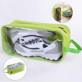 Portable Shoe Organizer Bag Waterproof Travel Shoe Storage Bag With Compartments Multiple Color