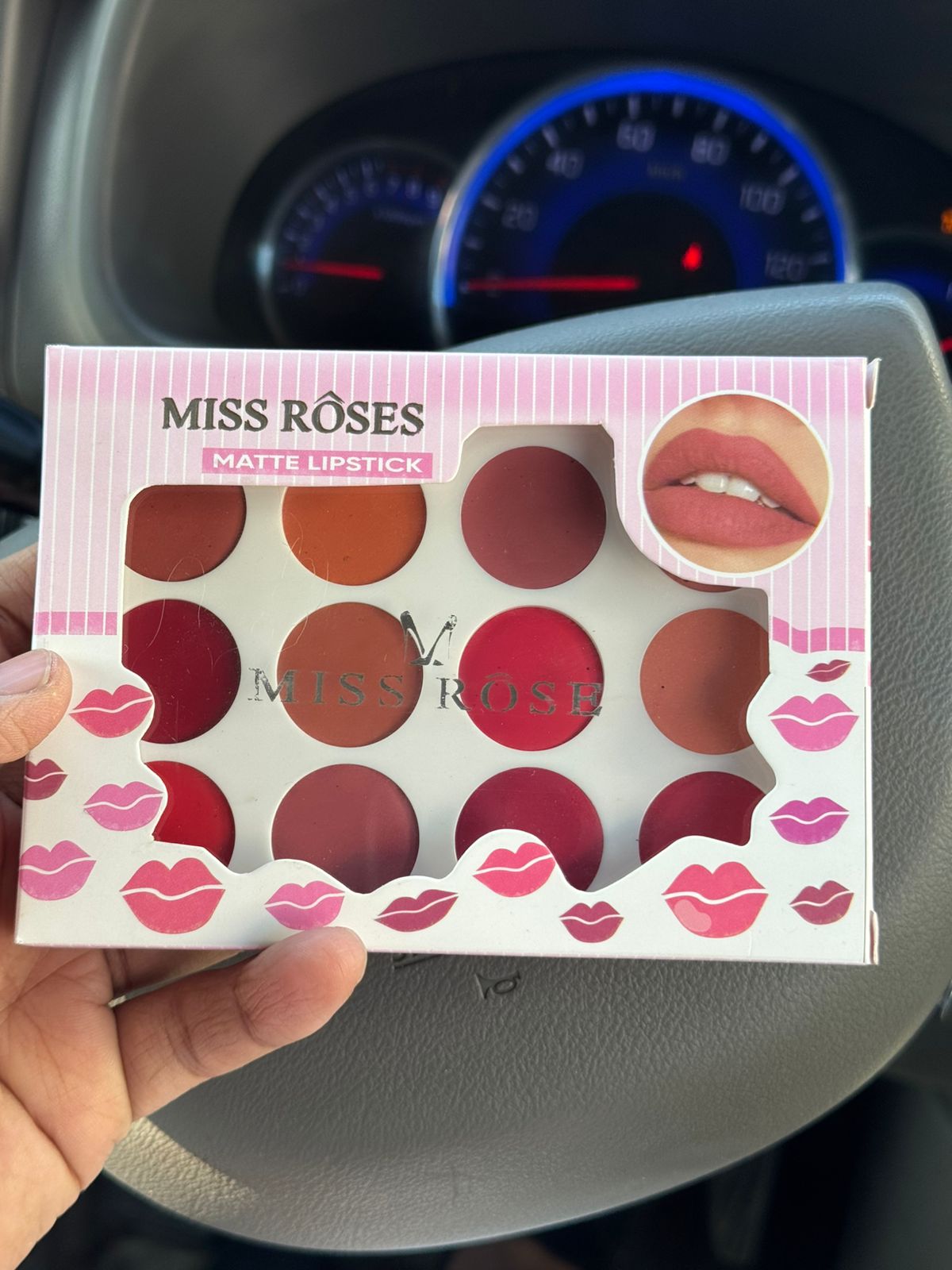 Matte Lipstick Palette 12 Color Lip Palette Professional Lip Makeup Palette Nude & Pink Lip Shades Long Lasting Matte Lipstick Creamy Lip Color Palette Lip Makeup Kit for Women Highly Pigmented Lip Palette Travel Friendly Lip