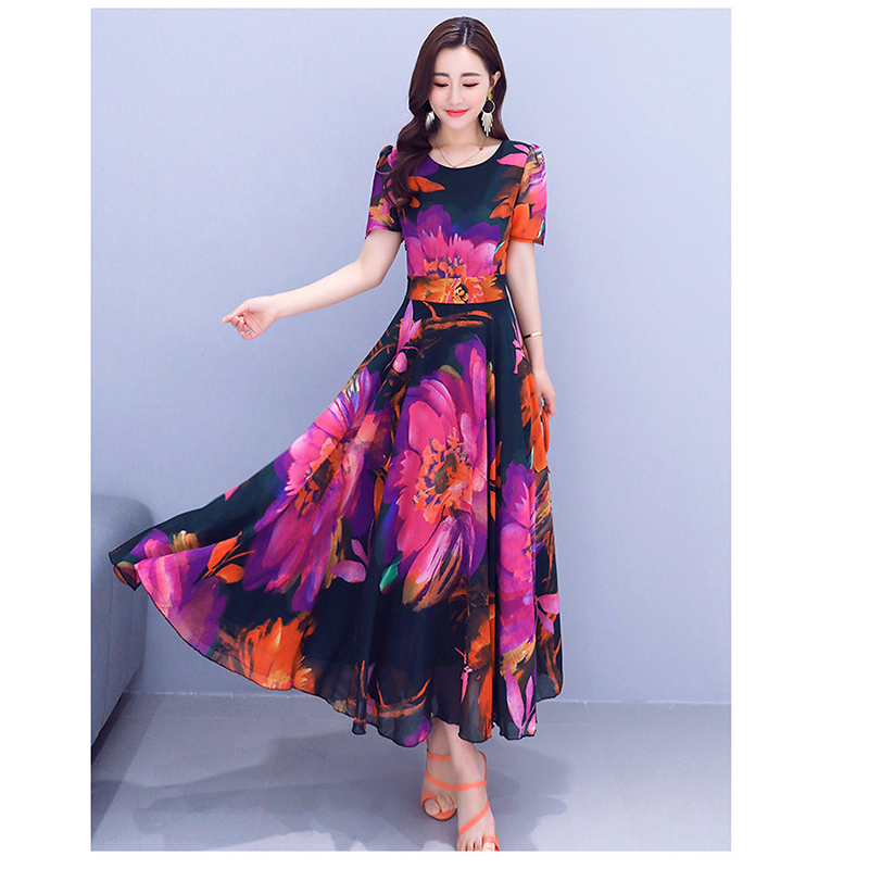 Long colorful dresses hotsell