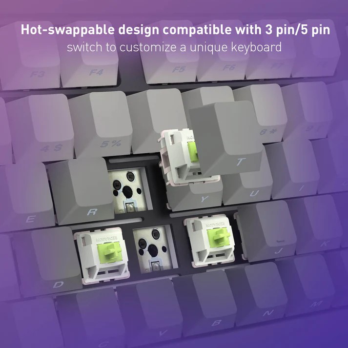 Redragon ANTONIUM K743 PRO 80% Gasket RGB Gaming Keyboard with Hype 1.14’’ TFT Screen & Knob, 84 Keys Mechanical Keyboard Side Printed Keycaps Hot-Swappable 18 2719da765e85fae12a2baf84fc926361