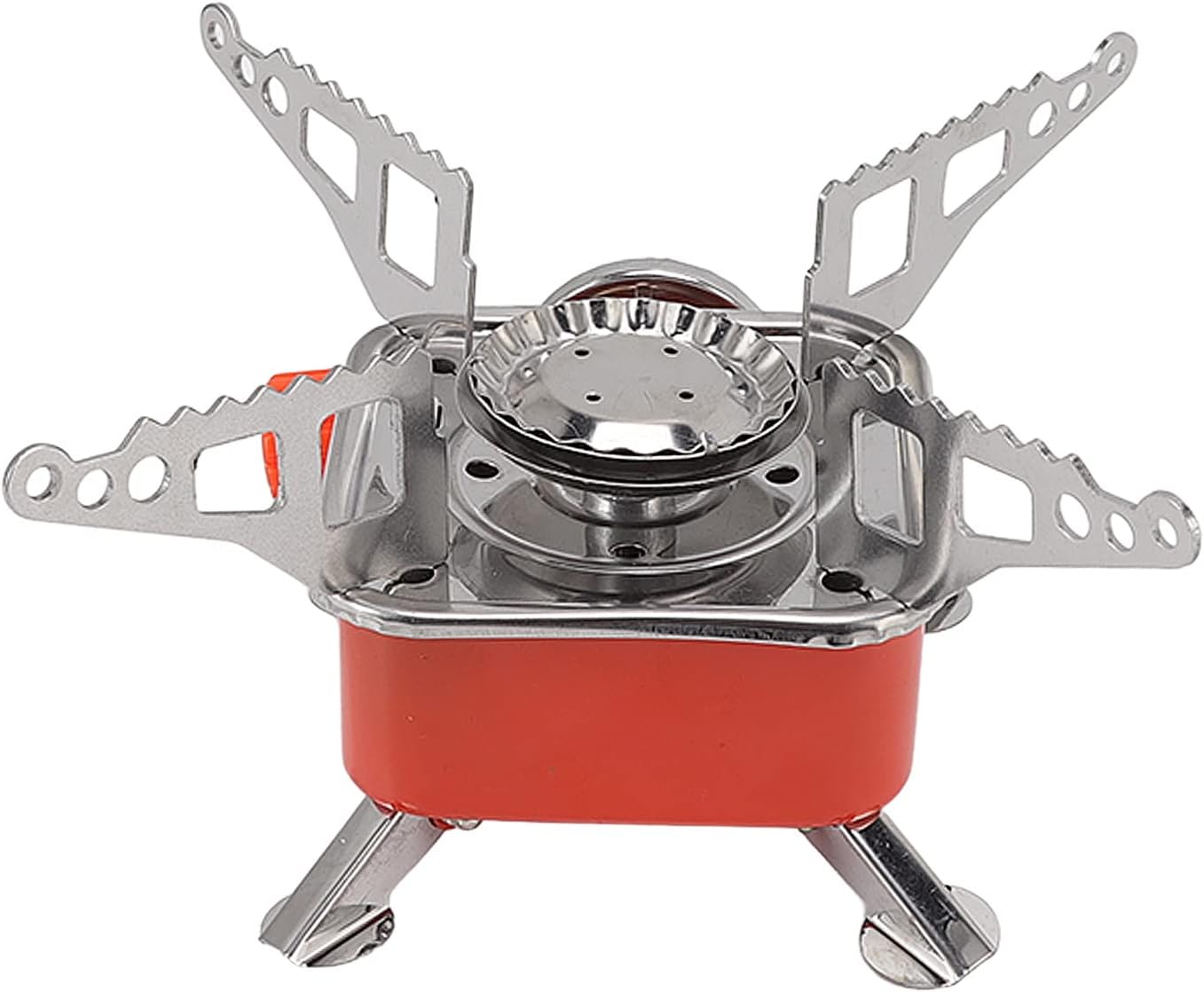 Outdoor Folding Gas Stove, Adjustable Flame Portable Gas Stove