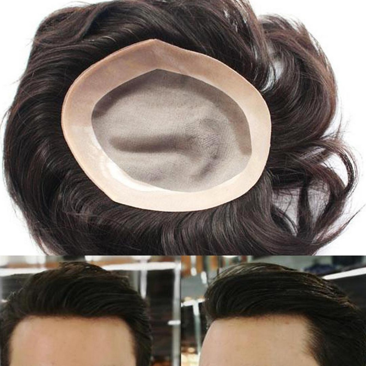 USA BASE wig extension patch unit hair system , Daraz.pk