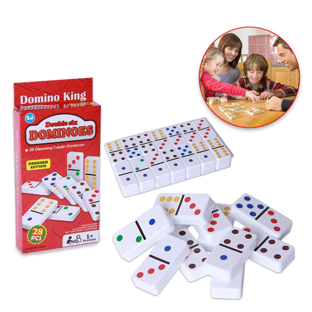 Place Games Double Double Dominoes Jogo de Tabuleiro Flick Games FGS0008