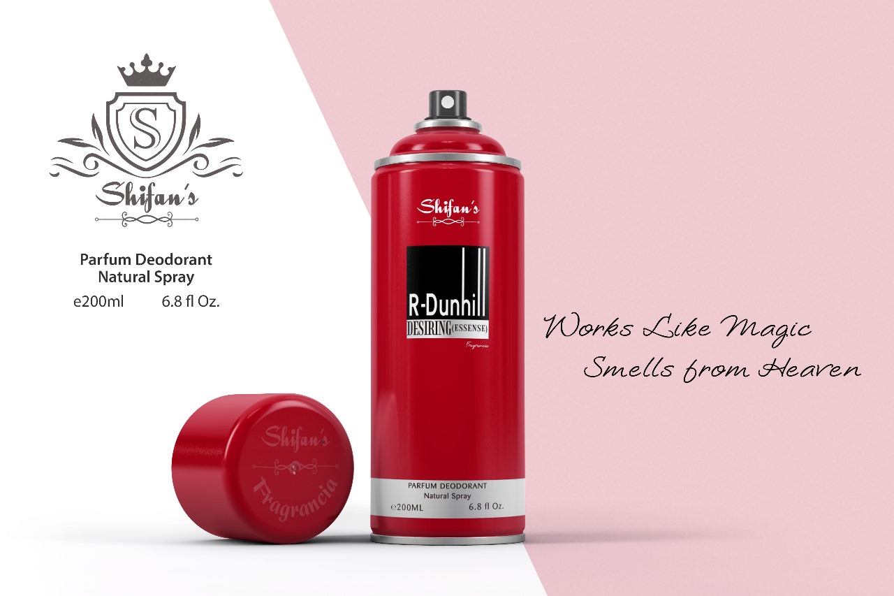 Shifan Dunhil Desire Red Body Spray 195ml for Men