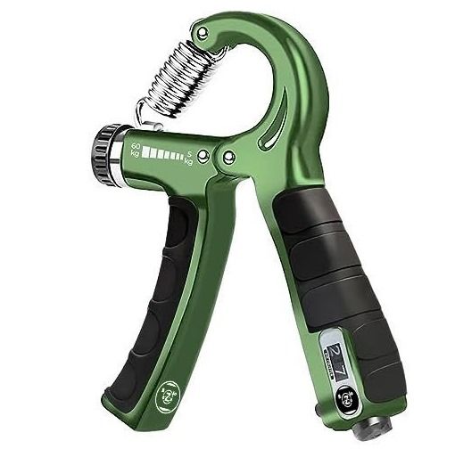 Adjustable Hand Grip Strengthener, Hand Gripper With Counter for Men & Women for Gym Workout Hand Exercise Equipment for Forearm Exercise, Finger Exercise Power Gripper - Multi colors 5-60kg Adjustable Hand Grip Strengthener, With Counter