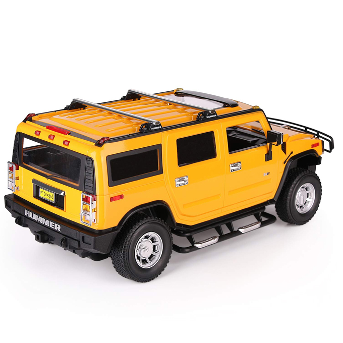 Yellow RC Hummer - 4-Channel Remote-Controlled Car