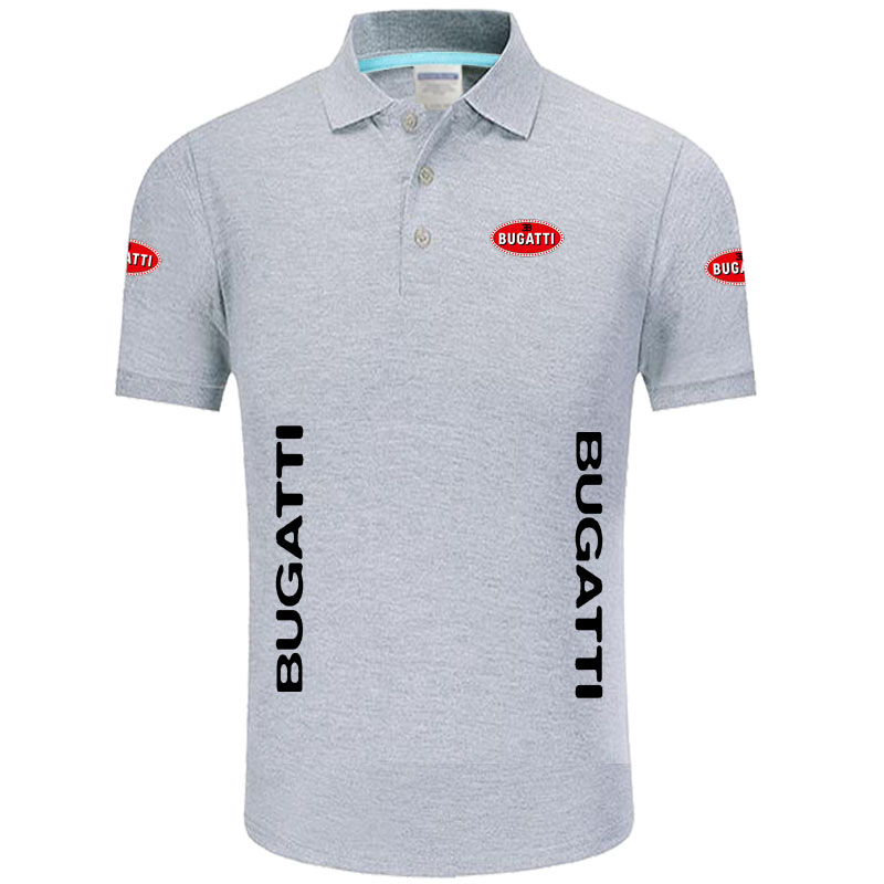 Summer brand Bugatti logo polo short 