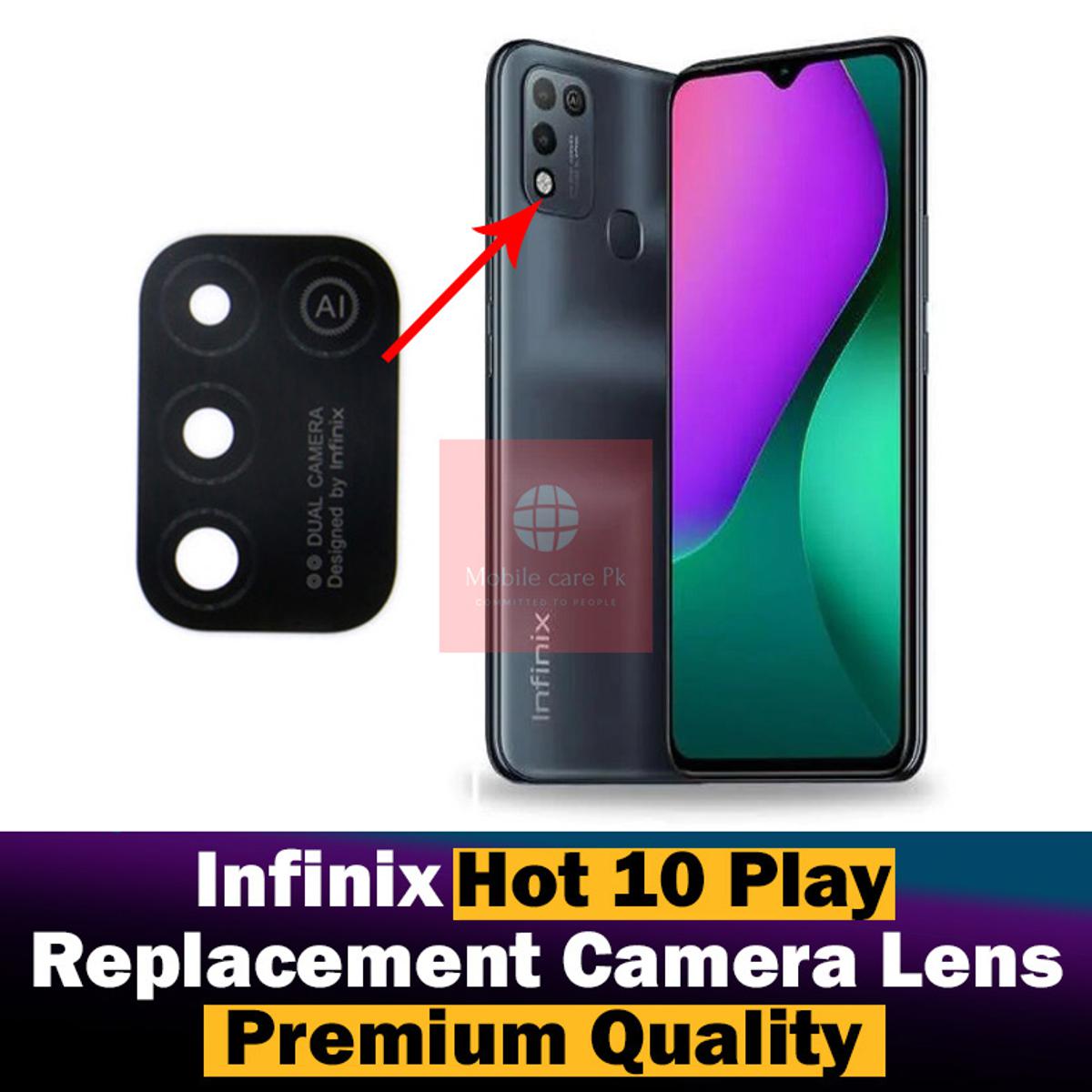 infinix hot 10 play camera lens