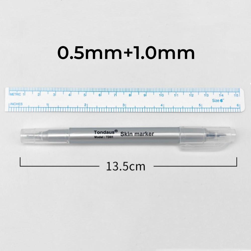 Easy-To-Use Ruler Tool Long-Lasting Permanent Eyebrow Measure ...