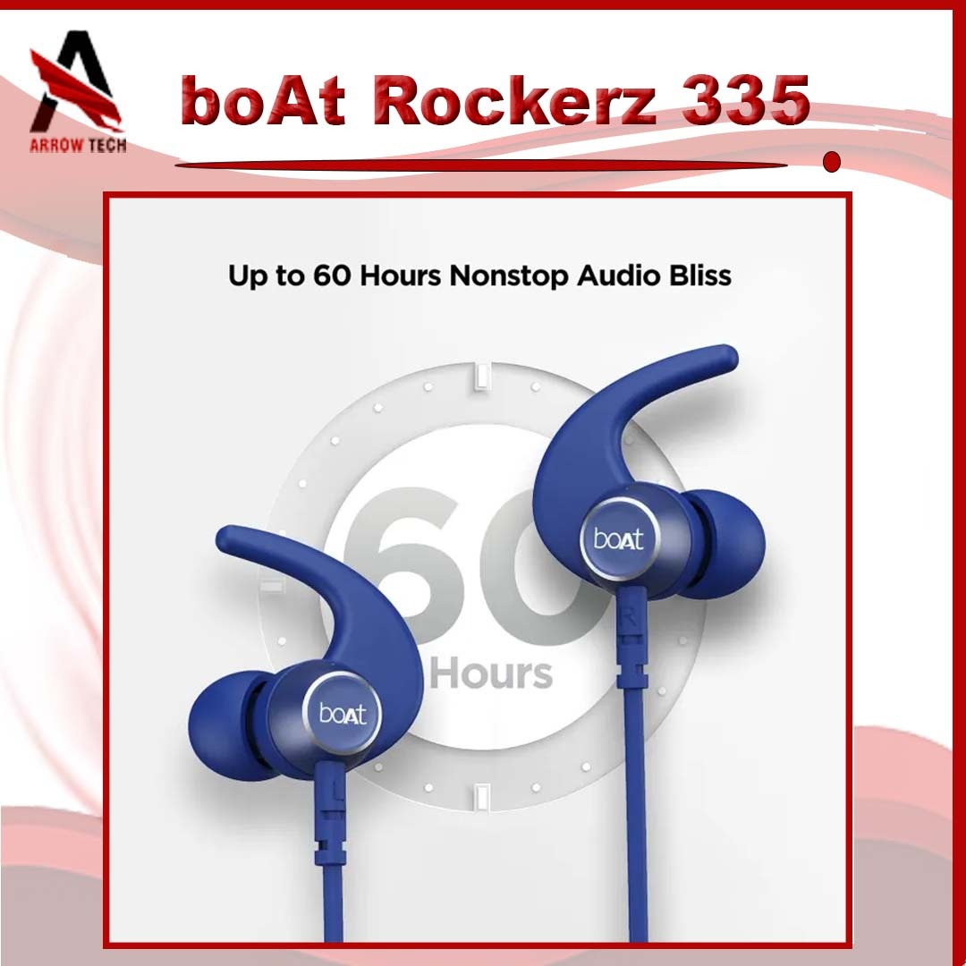 HOT Wireless Earphones Boat Rockerz 335 Navy Blue Boat
