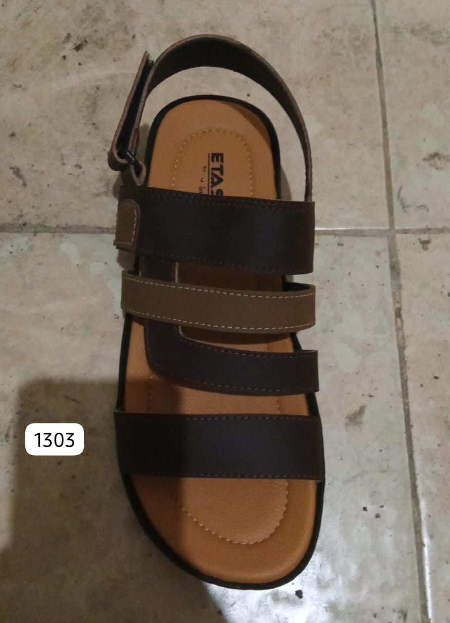 ETASH Men's Strappy Casual Sandals – Comfortable Multi-Strap Open|Toe Design with Adjustable Backstrap for Daily Wear| Walking, and Outdoor Use (Model: 1303)