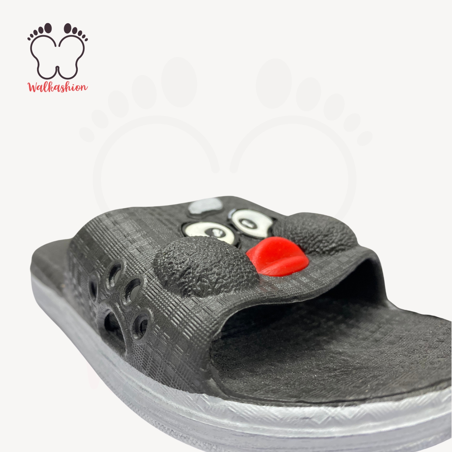 Kids Unisex Nylon Slides and Slippers. Age range 2.5 to 6 years. Anti-Slip Slippers for Baba and Baby. Water proof Nylon Material. Washable. Available in Random Colors and design. Best in Marble and Tiles flooring.