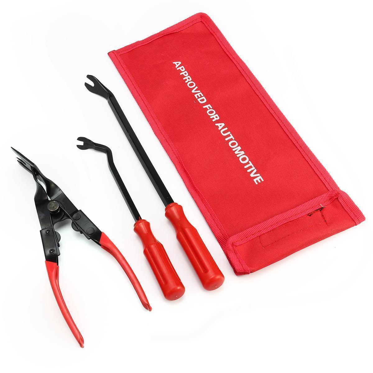 Car Door Trim Remover Tool - Interior Panel Upholstery Clip Removal Pry Lever 6 thumbnail image