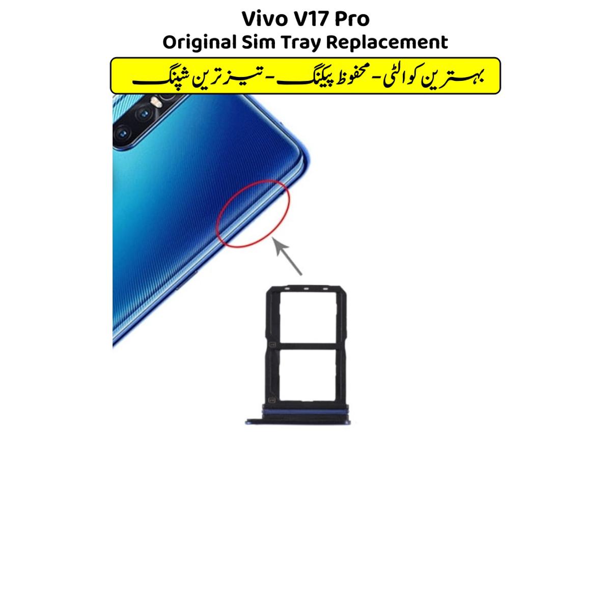 sim tray vivo v17 pro