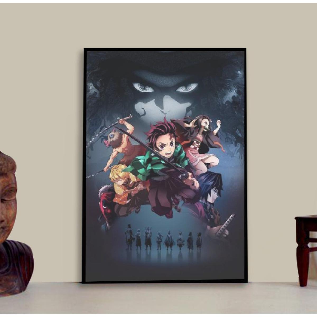 Demon Slayer Photo Frame for Anime Character Digital Printed
