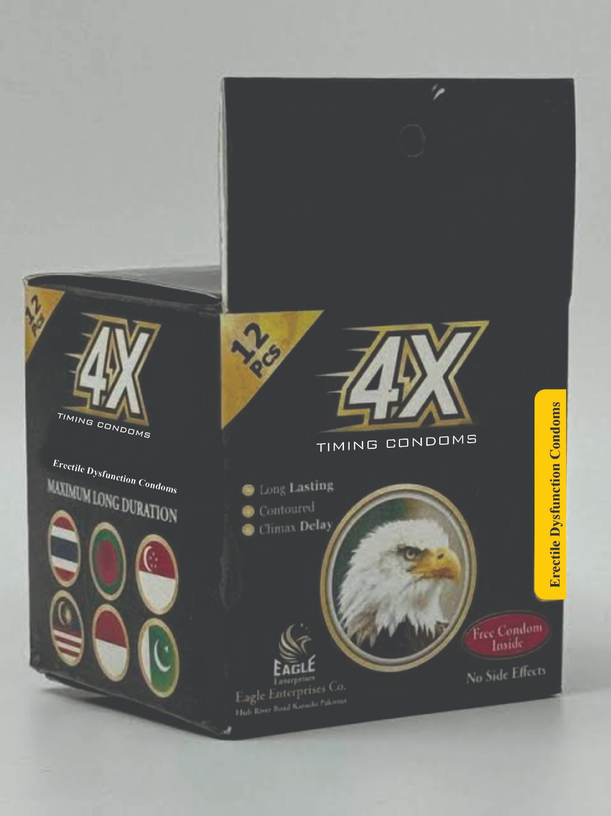 4X Original Pack Of 12 Timing Condom