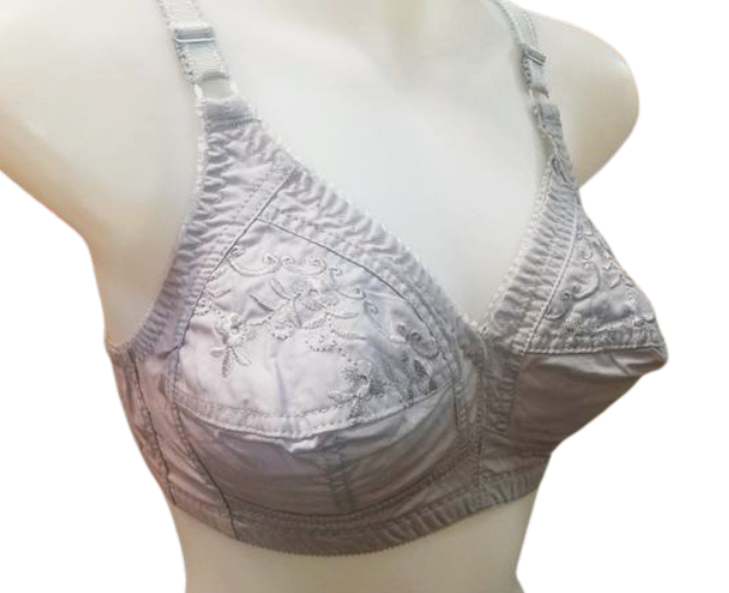 Comfort ES Pure Cotton Bra, Non-Wired & Non-Padded, Export Quality For  Teenager & Women